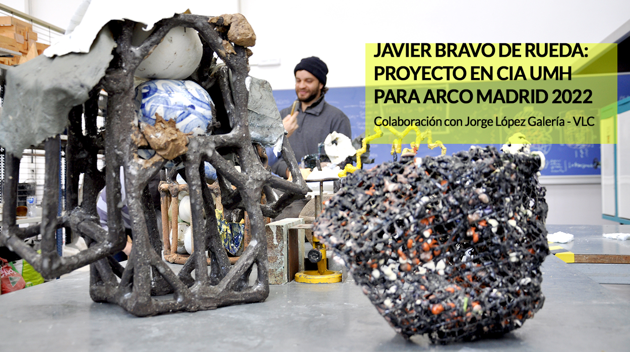 (Español) El artista chileno Javier Bravo de Rueda desarrolla mediante una estancia en CIA-UMH su proyecto artístico para el stand de la Galería Jorge López VLC en ARCO MADRID 2022